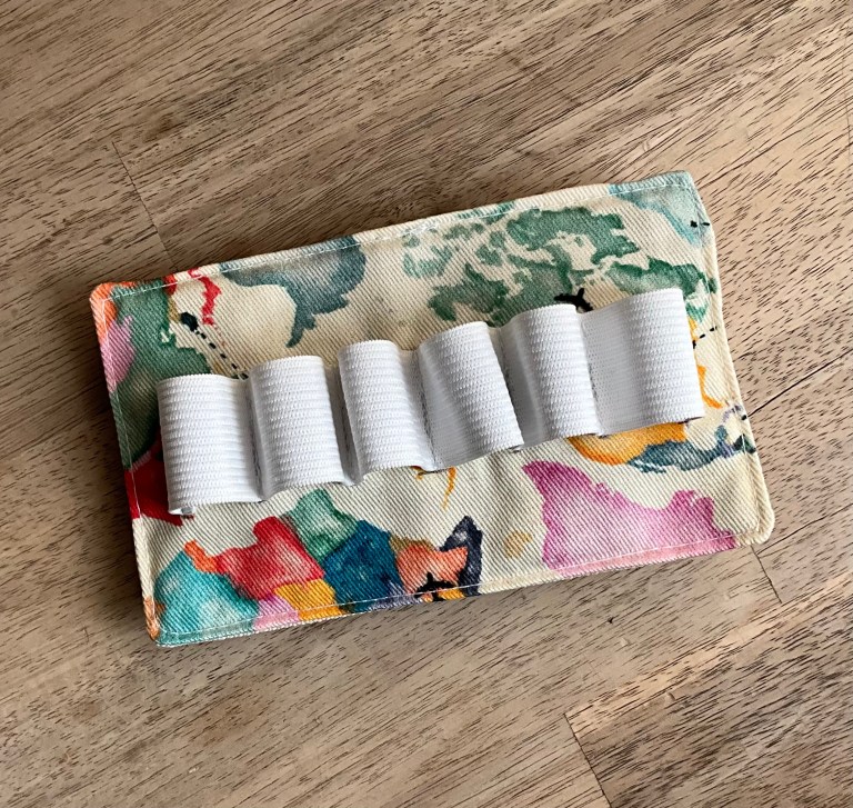Small homeopathy remedy organizer insert for a purse or bag